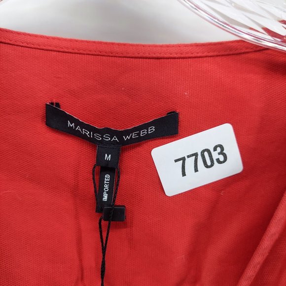 MARISSA WEBB janelle lightweight  Cotton Canvas mini Dress medium - Picture 5 of 13